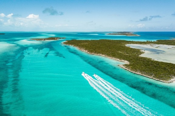 Shroud Cay in the Exumas, Bahamas